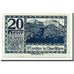 Geldschein, Österreich, Mondsee in Oberösterr., 20 Heller, paysage, UNZ-