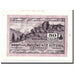 Geldschein, Österreich, Mittersill, 50 Heller, paysage, 1920, 1920-08-04, UNZ-