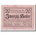 Geldschein, Österreich, Mettmach, 20 Heller, graphique, 1920, 1920-03-21, UNZ-