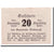 Geldschein, Österreich, Mettmach, 20 Heller, graphique, 1920, 1920-03-21, UNZ-