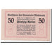 Geldschein, Österreich, Mettmach, 50 Heller, graphique, 1920, 1920-03-21, UNZ-