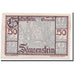 Geldschein, Österreich, Säusenstein N.Ö. Gemeinde, 50 Heller, personnage