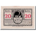 Geldschein, Österreich, Moosbach, 20 Heller, paysage, 1920, UNZ-, Mehl:628a