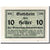 Geldschein, Österreich, Mauerkirchen, 10 Heller, Ecusson, UNZ-, Mehl:598 IBa