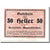 Geldschein, Österreich, Mauerkirchen, 50 Heller, Eglise 1, UNZ-, Mehl:598 IBc