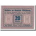 Geldschein, Österreich, Morschwang, 20 Heller, graphique, 1920, 1920-05-16