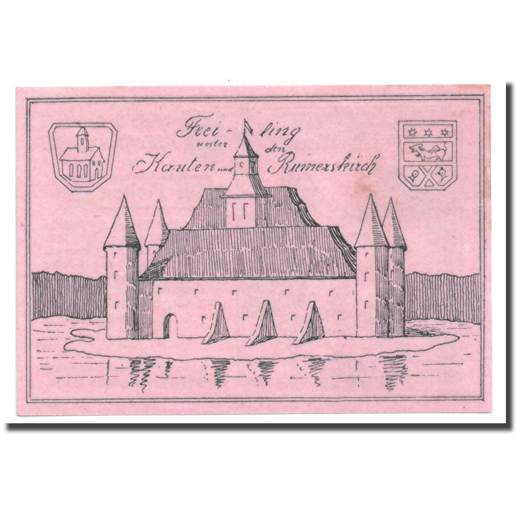 Geldschein, Österreich, Oftering, 20 Heller, château, 1920, 1920-04-18, UNZ-