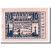 Banconote, Austria, Oberachmann, 10 Heller, Agriculture et Industrie, 1920