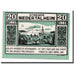 Geldschein, Österreich, Niederthalheim, 20 Heller, paysage, 1920, 1920-04-21
