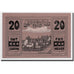 Geldschein, Österreich, Neukirchen, 20 Heller, paysage 1, 1920, UNZ-, Mehl:656a