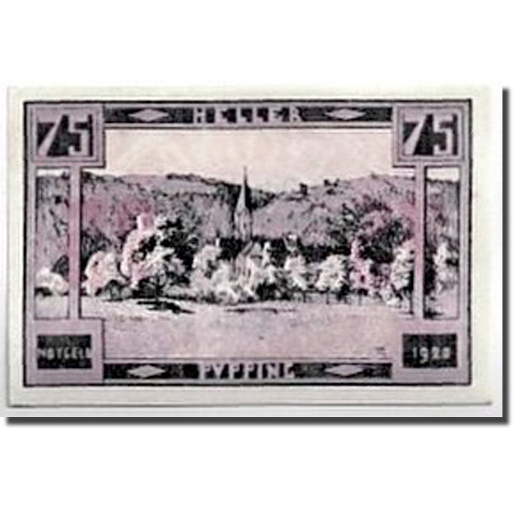 Banconote, Austria, Pupping, 75 Heller, paysage, SPL, Mehl:792IIc