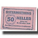 Banconote, Austria, Ostermiething, 50 Heller, graphique, SPL, Mehl:713II