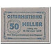 Banknote, Austria, Ostermiething, 50 Heller, Graphique 2, UNC(63), Mehl:713II