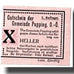 Geldschein, Österreich, Pupping, 10 Heller, graphique 1, UNZ-, Mehl:792