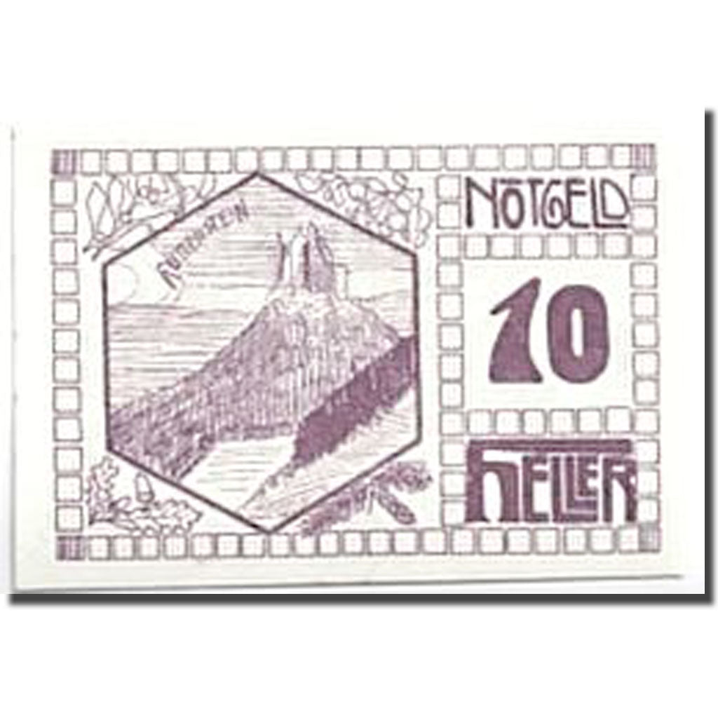 Banknote, Austria, Pierbach, 10 Heller, paysage, UNC(63), Mehl:FS 749
