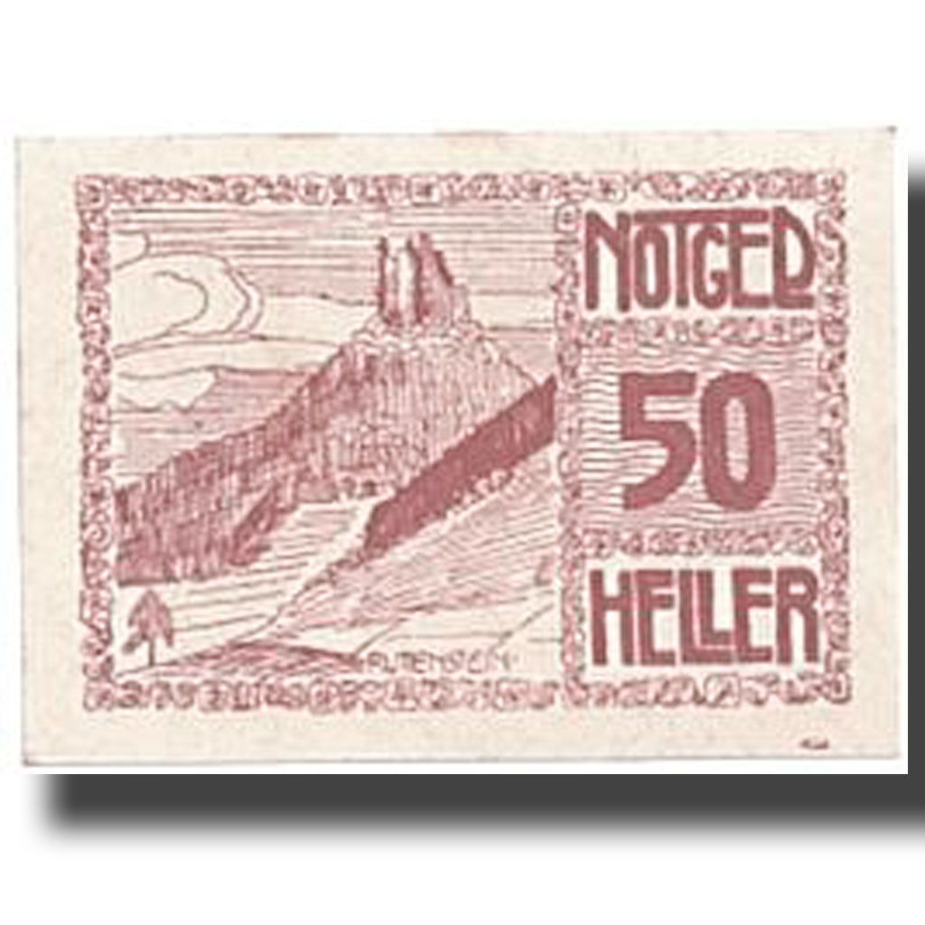 Banknote, Austria, Pierbach, 50 Heller, paysage, UNC(63), Mehl:FS 749