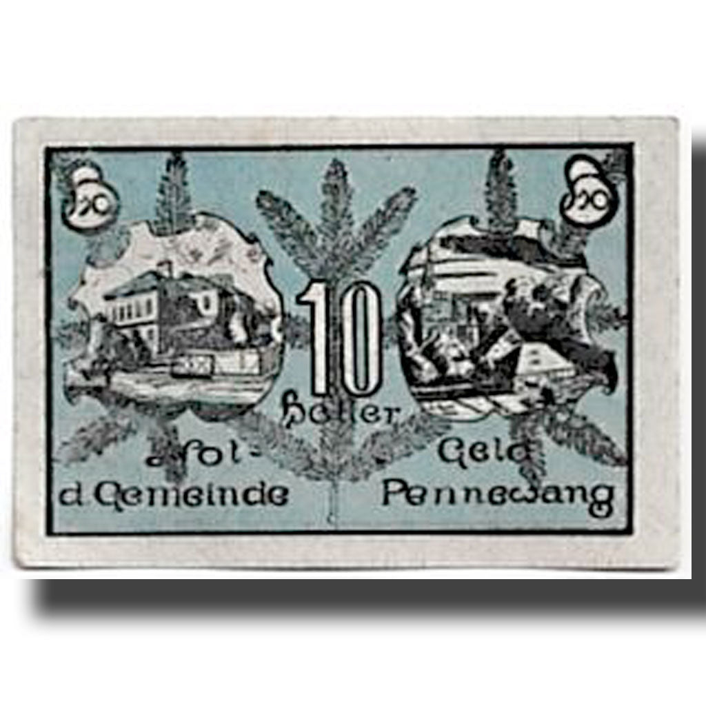 Banknote, Austria, Pennewang, 10 Heller, paysage, 1920, 1920-05-23, UNC(63)