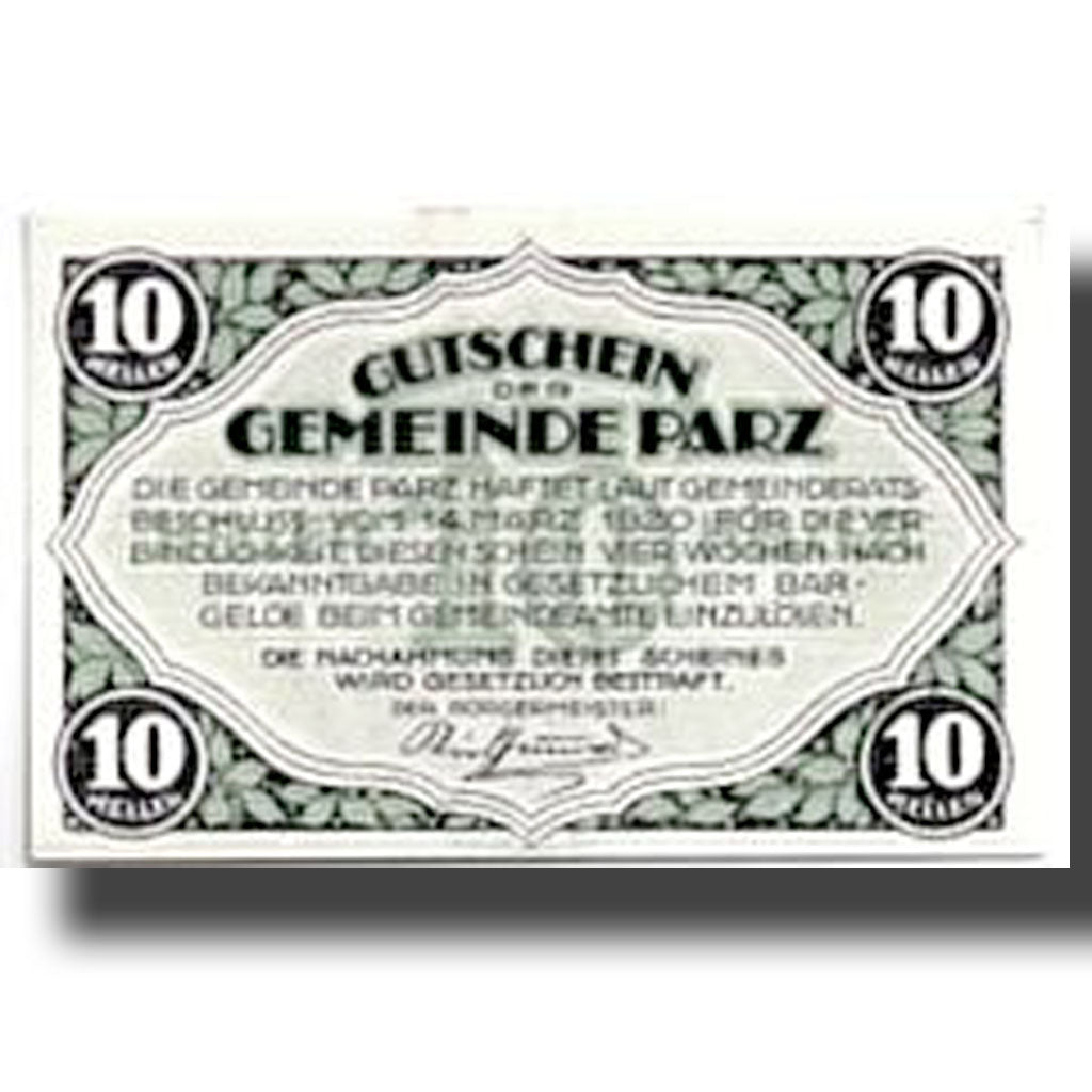 Banknote, Austria, Parz, 10 Heller, château, 1920, 1920-03-14, UNC(63), Mehl:FS