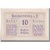 Banknote, Austria, Reichersberg, 10 Heller, paysage 1, 1920, 1920-05-24