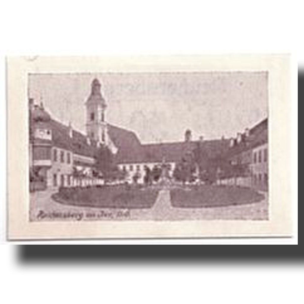 Banknote, Austria, Reichersberg, 50 Heller, paysage 1, 1920, 1920-05-24