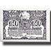 Geldschein, Österreich, Reid im Traunkreis, 50 Heller, Eglise, 1920