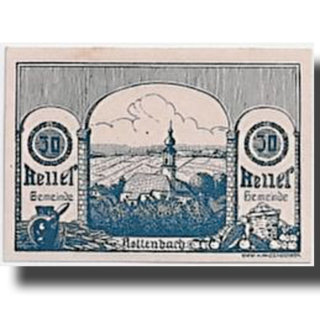 Geldschein, Österreich, Rottenbach, 30 Heller, paysage, UNZ-, Mehl:851