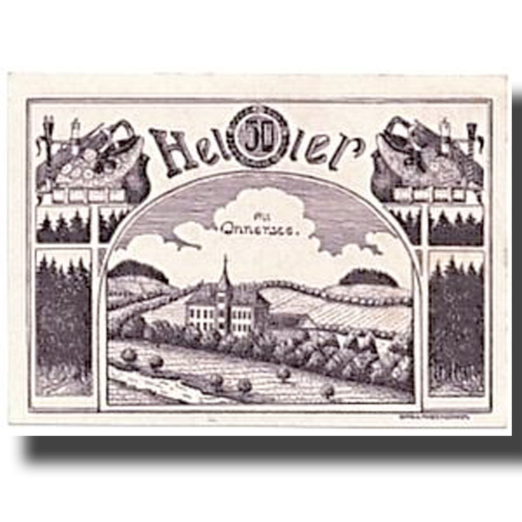 Banknote, Austria, Rottenbach, 50 Heller, paysage, UNC(63), Mehl:851