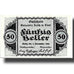 Banknote, Austria, Reith, 50 Heller, paysage, UNC(63), Mehl:FS 831a