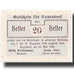 Banknote, Austria, Raxendorf, 20 Heller, graphique, 1920, 1920-05-10, UNC(63)
