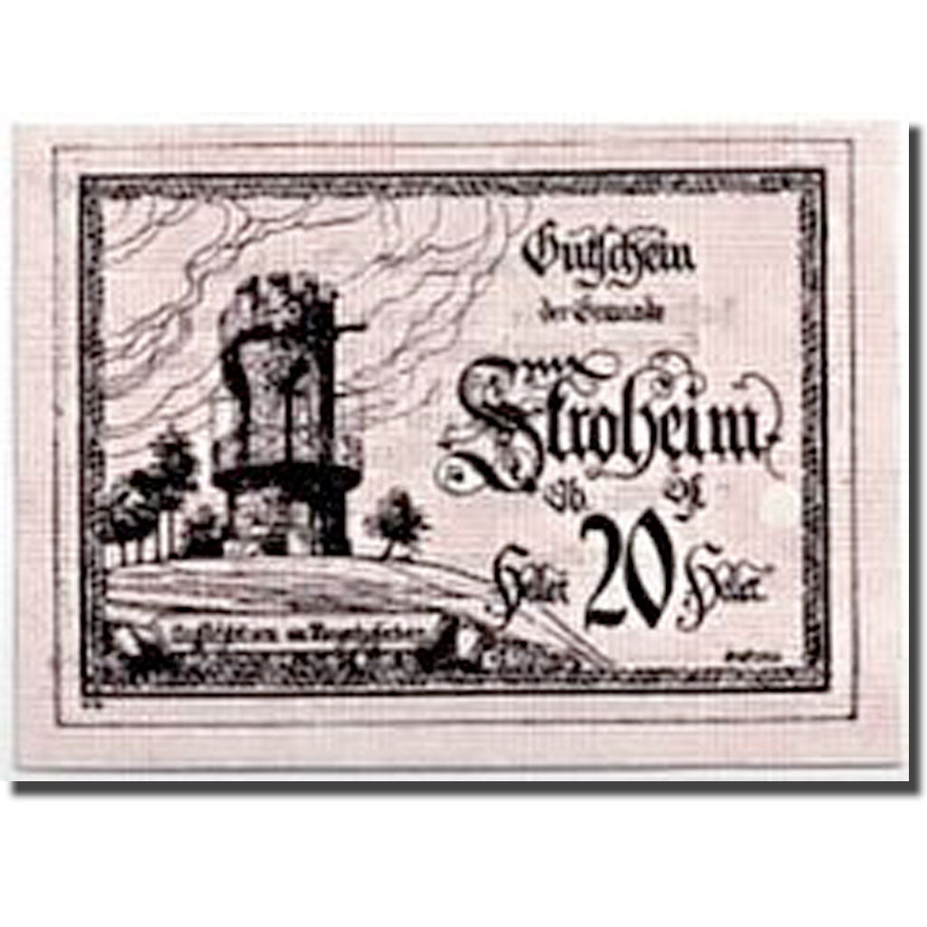 Banconote, Austria, Stroheim, 20 Heller, tour, 1920, 1920-06-25, SPL, Mehl:1050