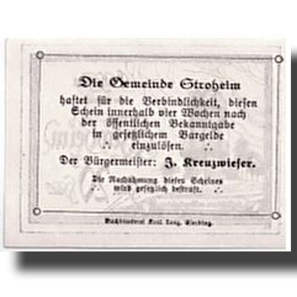 Banconote, Austria, Stroheim, 20 Heller, tour, 1920, 1920-06-25, SPL, Mehl:1050