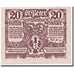 Geldschein, Österreich, St Peter am Wimberg, 20 Heller, personnage, UNZ-