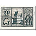 Banconote, Austria, St Veit im Pongau, 20 Heller, Maison, 1920, 1920-04-25, SPL