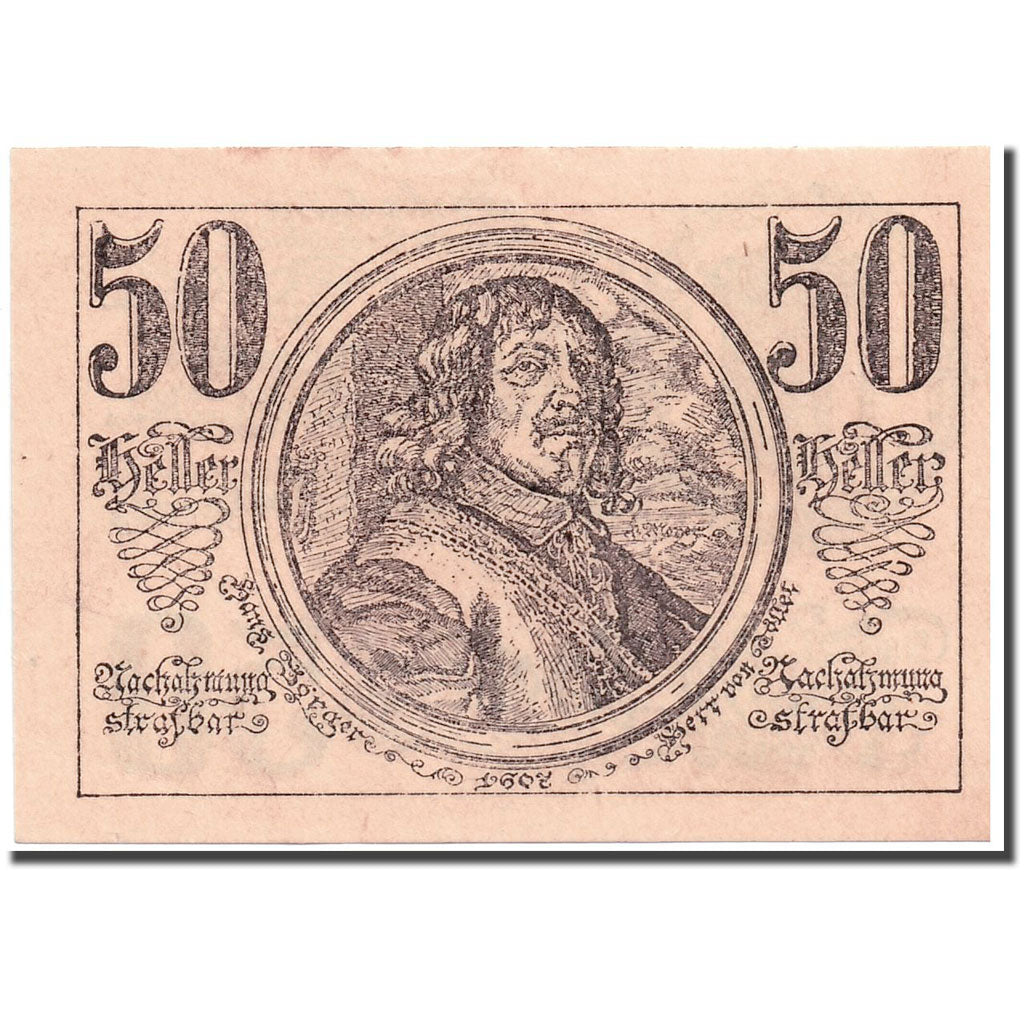 Banknote, Austria, St Georgen, 50 Heller, portrait, UNC(63), Mehl:FS 890