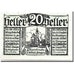 Geldschein, Österreich, St Viet im Pongau, 20 Heller, Ecusson, 1920