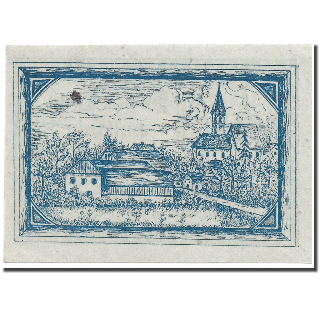 Banknote, Austria, Pötting, 20 Heller, Eglise, 1920, 1920-04-23, UNC(63)
