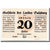 Geldschein, Österreich, Salzburg, 20 Heller, graphique, 1919, 1919-10-01, UNZ-