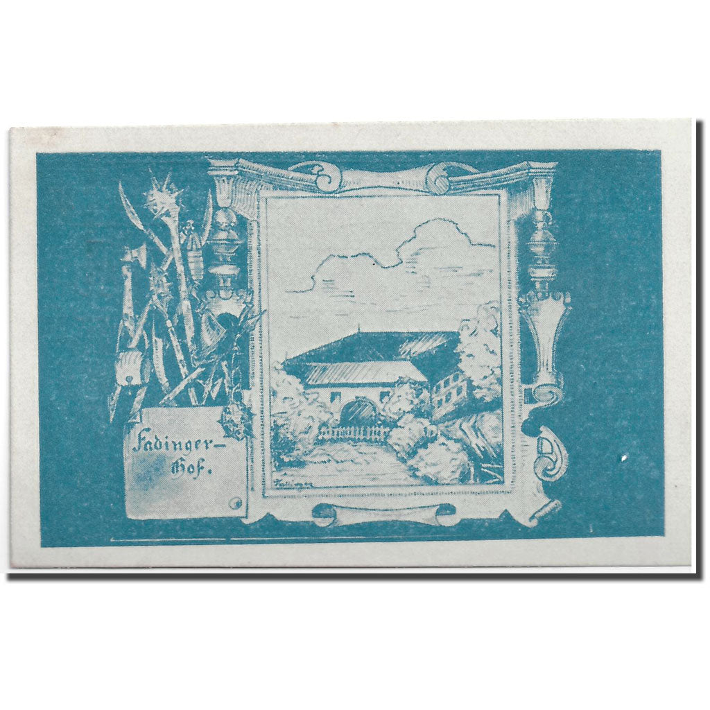 Geldschein, Österreich, St Agatha, 50 Heller, paysage, 1920, UNZ-, Mehl:877 I