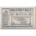 Banknote, Austria, St Agatha, 20 Heller, paysage, 1920, UNC(63), Mehl:877 I