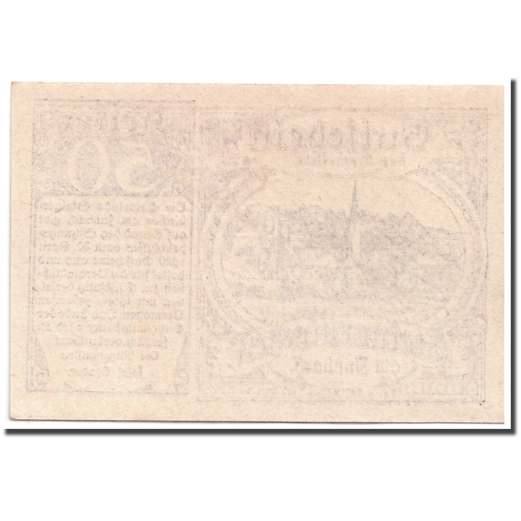 Banknote, Austria, Steinerkirchen, 50 Heller, paysage, 1920, 1920-04-20