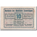 Banknote, Austria, Tumeltsham, 10 Heller, graphique, 1920, 1920-05-16, UNC(63)