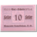 Geldschein, Österreich, Tumeltsham, 10 Heller, graphique, 1920, 1920-05-16