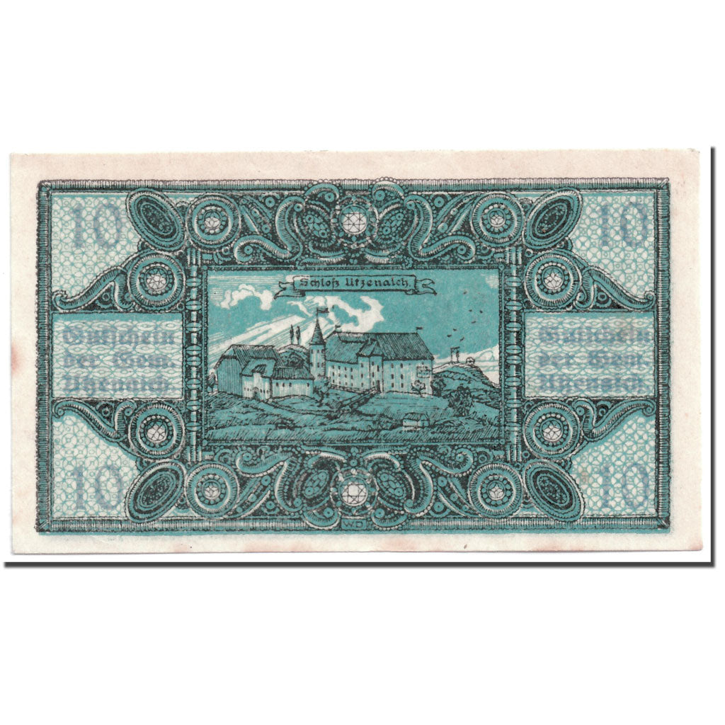 Banknote, Austria, Utzenaich, 10 Heller, paysage, 1920, UNC(63), Mehl:1107