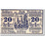 Banknote, Austria, Vocklabruck, 20 Heller, cavalier, 1919, 1919-11-29, UNC(63)