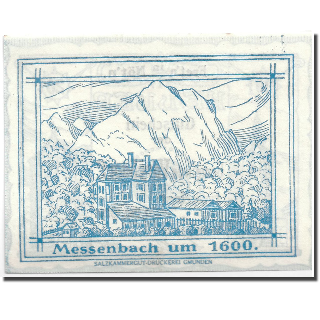 Banknote, Austria, Vorchdorf, 20 Heller, paysage, 1920, UNC(63), Mehl:FS 1119a