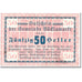 Geldschein, Österreich, Vöcklamarkt, 50 Heller, graphique, UNZ-, Mehl:1117Ia