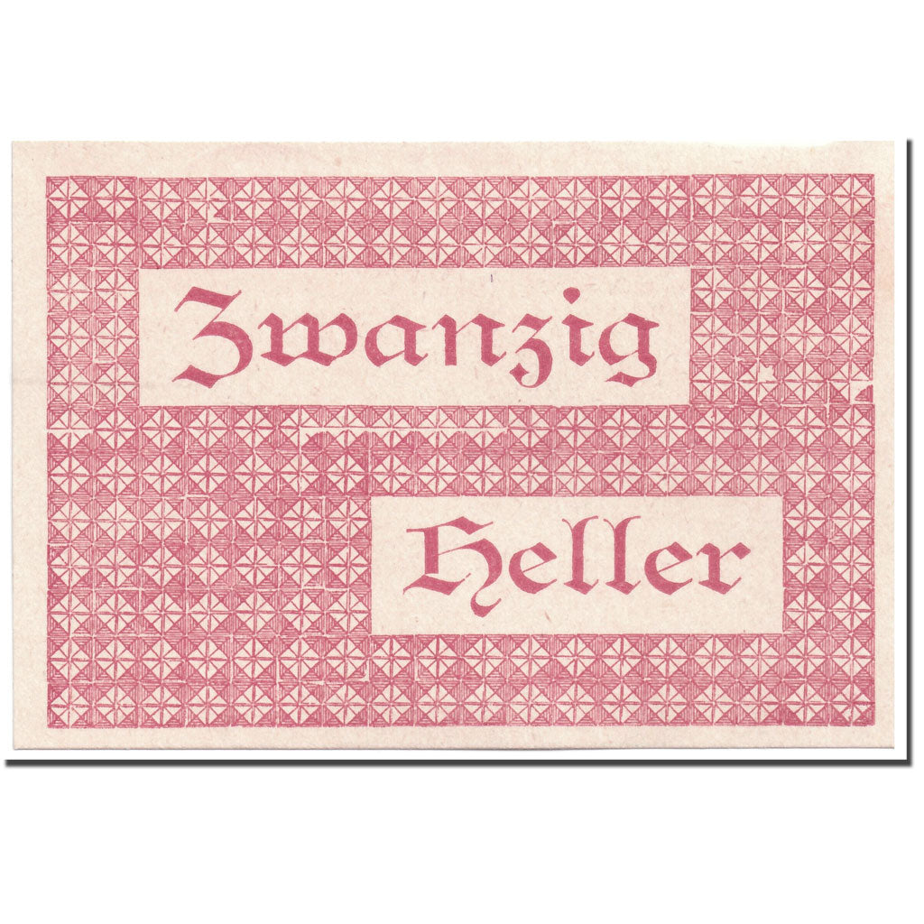 Banconote, Austria, Vorderstoder, 20 Heller, graphique, 1920, 1920-05-30, SPL