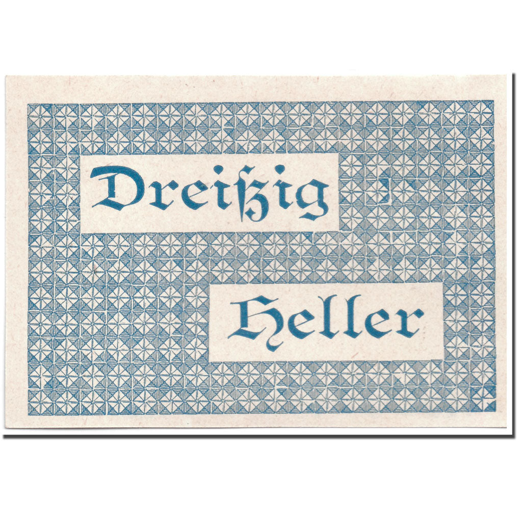 Geldschein, Österreich, Vorderstoder, 30 Heller, graphique, 1920, 1920-05-30