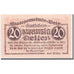 Geldschein, Österreich, Wels, 20 Heller, château, 1920, 1920-06-30, UNZ-