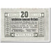 Geldschein, Österreich, Weilbach, 20 Heller, graphique, 1920, 1920-05-02, UNZ-
